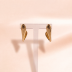 Sculptural Double Teardrop Ear Cuffs