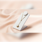 Sliding Heart Lariat Necklace | Vybe Global Store - Image 2