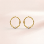 Molten Texture  Earring