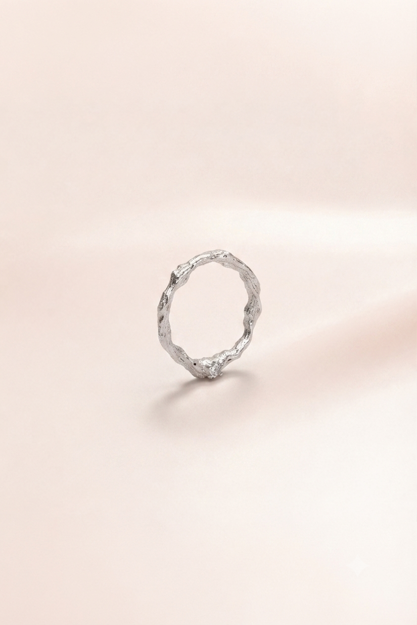 Molten Texture  Earring