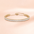 Baguette Crystal Drop bracelet