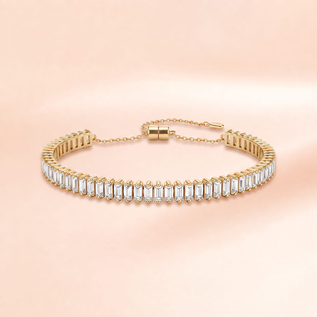 Baguette Crystal Drop bracelet