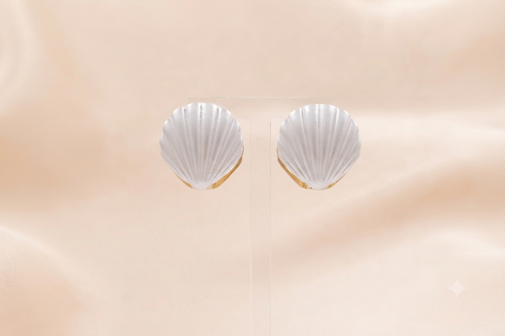 Seashell Stud Earrings