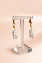 Baroque Pearl Drop Earrings