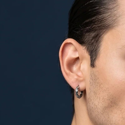 Petite Braid Hoop Earrings