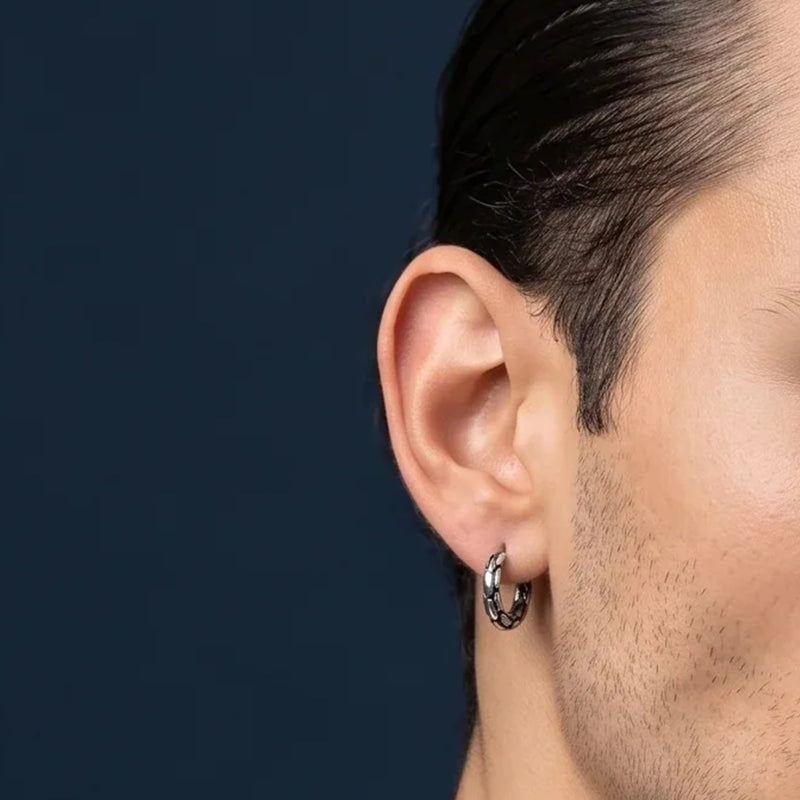 Petite Braid Hoop Earrings | Vybe Global Store