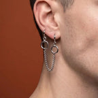 Ring Link Chain Ear Cuff | Vybe Global Store