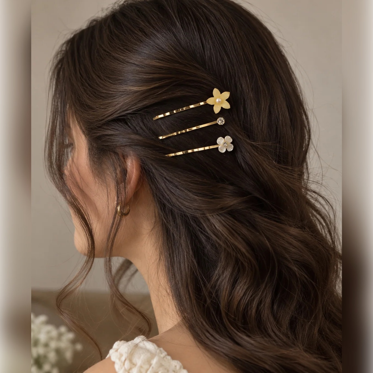 Daffodil Bloom Hairpin Set | Vybe Global Store