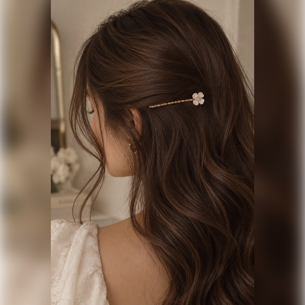 Ivory Blossom Hairpin | Vybe Global Store