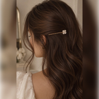 Ivory Blossom Hairpin | Vybe Global Store