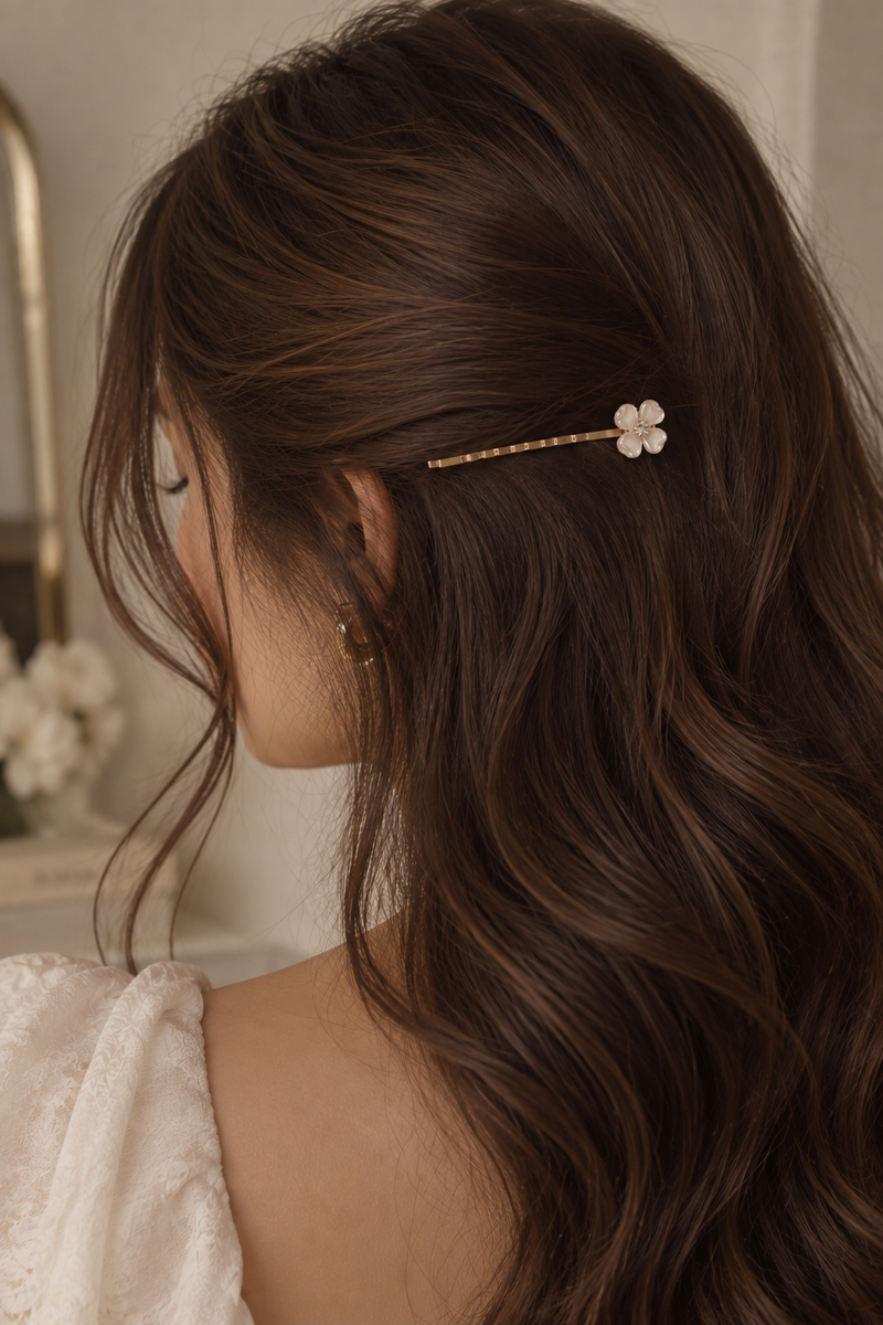 Ivory Blossom Hairpin