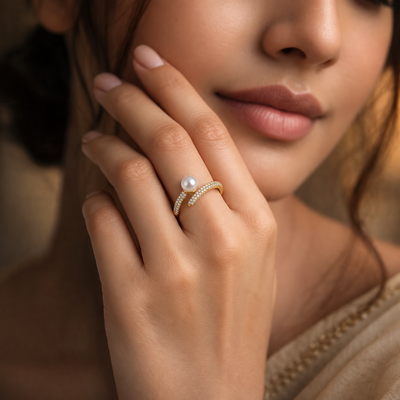 Pearl Wrap Ring