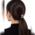 Rhinestone Teddy Bear Hair Tie | Vybe Global Store