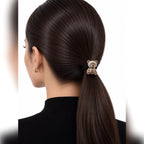 Rhinestone Teddy Bear Hair Tie | Vybe Global Store