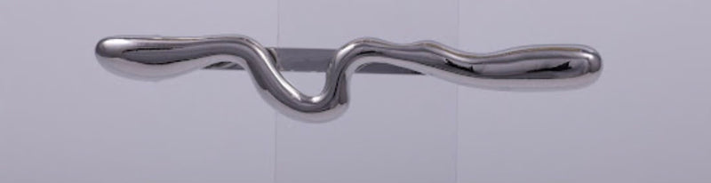 Sculptural Wavy Metallic Barrette