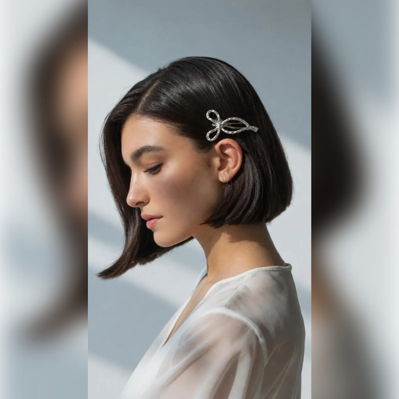 Sculptural Bow Hairpin | Vybe Global Store