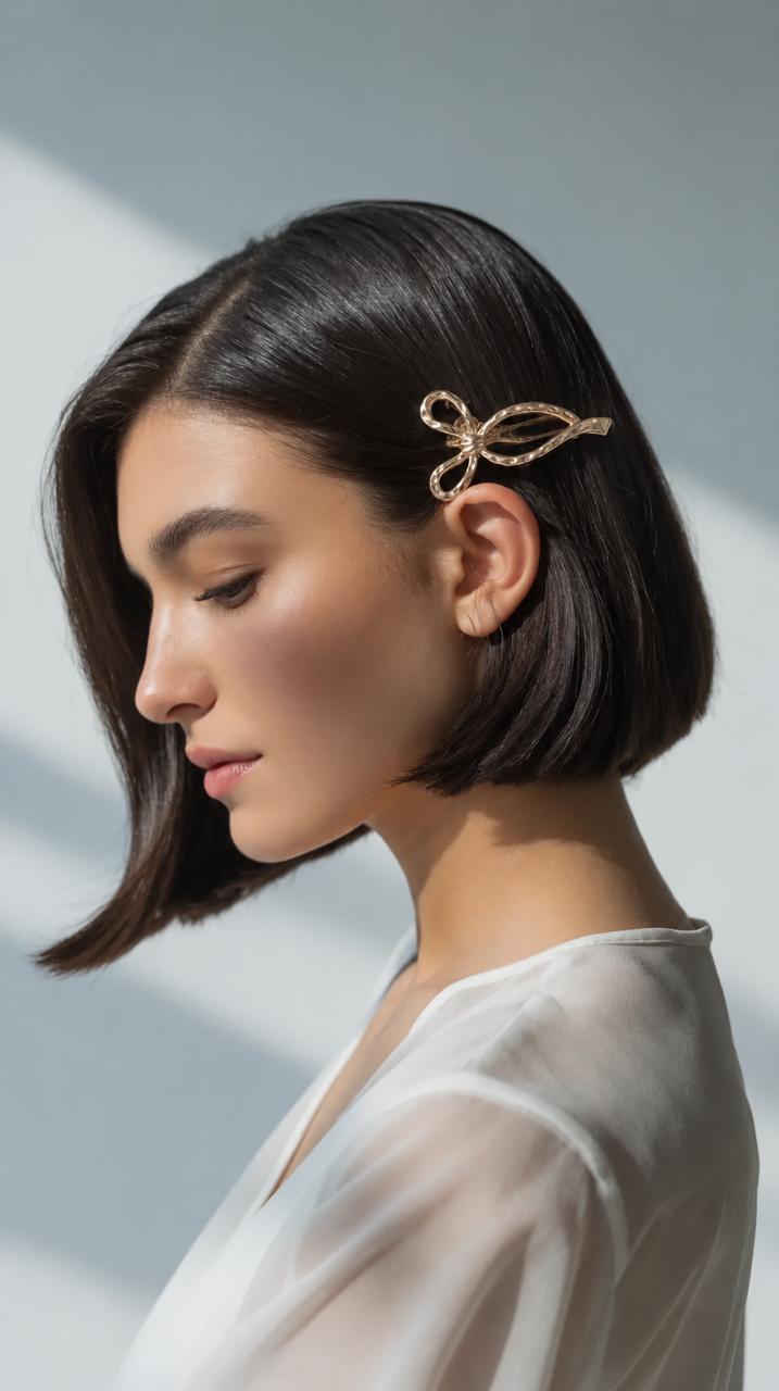 Sculptural Bow Hairpin