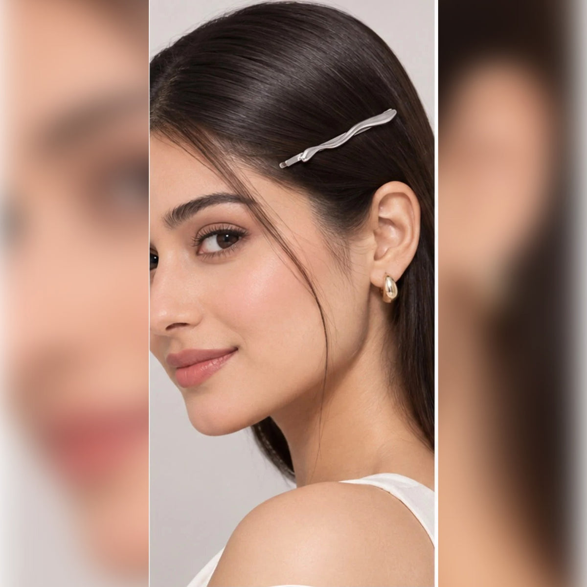 Wavy Metallic Hair Pin | Vybe Global Store - Image 4