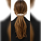 Pearl Oval Hair Clip | Vybe Global Store - Image 5