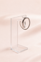 Spiral Coil Hoop Earring