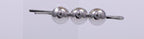 Triple Metallic Ball Hair Pin