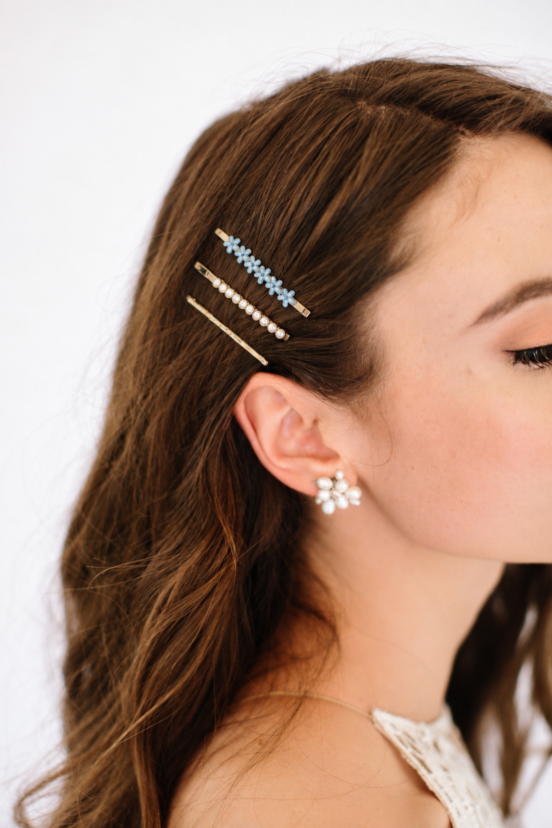 Forget-Me-Not Hairpin Set