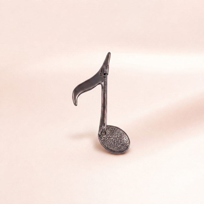 Eighth Note Brooch