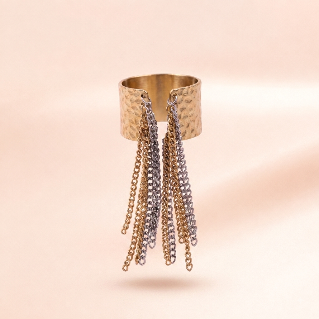 Cascade Fringe Ring