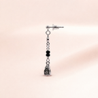 Boho Bell Charm Drop Earrings