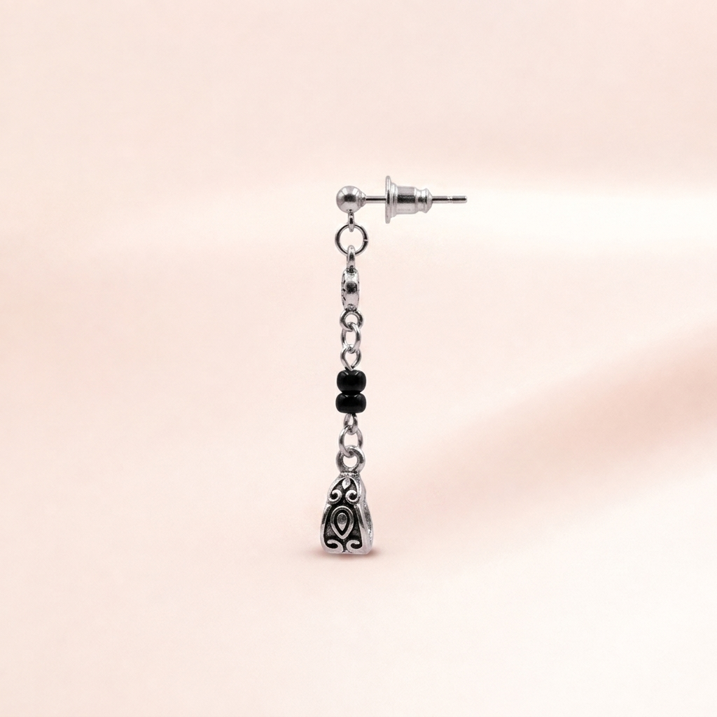 Boho Bell Charm Drop Earrings
