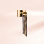 Waterfall Fringe Cuff Ring