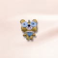 Button-Eyed Bear Charm