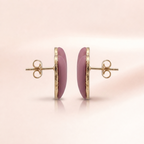 Puffy Heart Stud Earrings