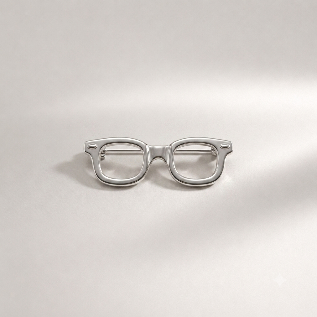 Eyeglasses Brooch