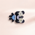 Button Button-Eyed Bear Charm