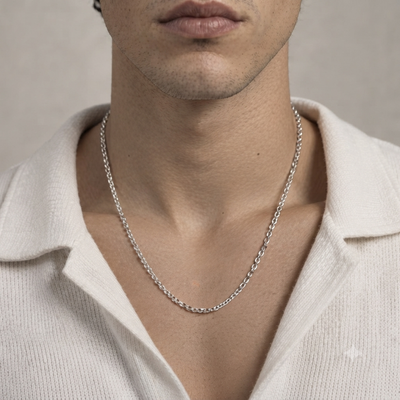 Classic Silver Chain Necklace