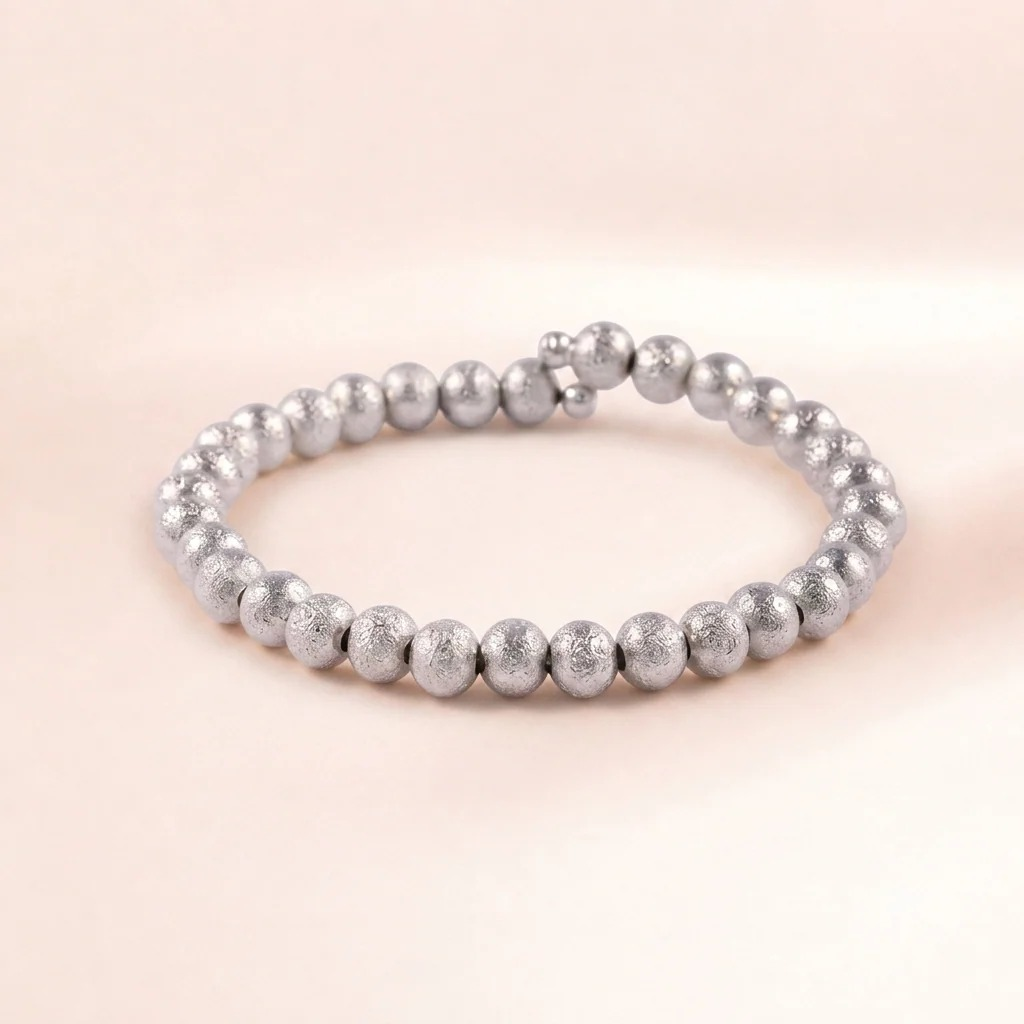 Textured Bead Bracelet | Vybe Global Store - Image 6