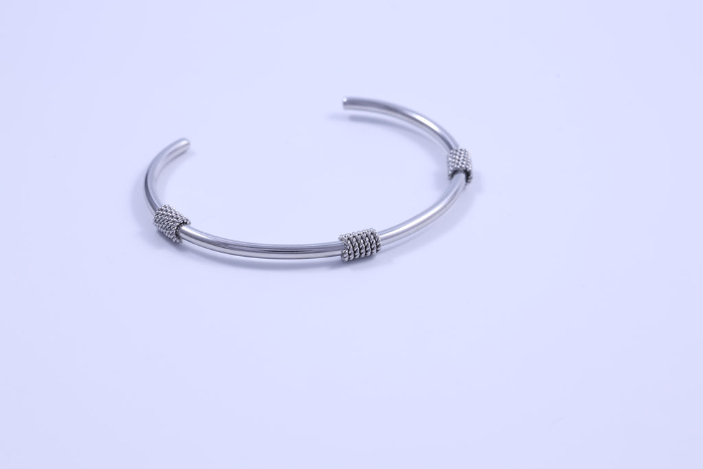 Twisted Wire Station Open Cuff Bracelet