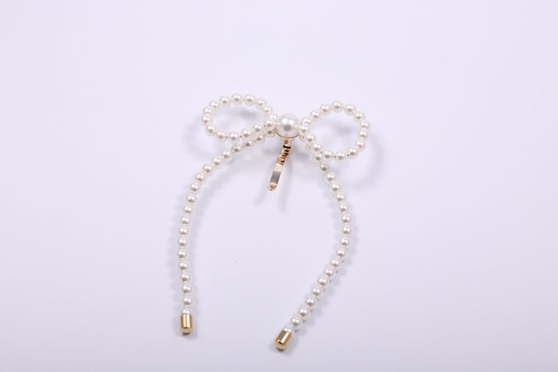 Beaded Pearl Hairpin