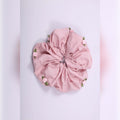 Floral Appliqué Oversized Scrunchie | Vybe Global Store - Image 4