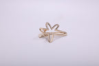Openwork Flower Hairpin