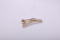 Curved Metallic Duckbill Clip