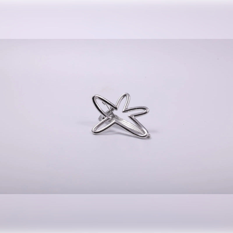 Openwork Flower Hairpin | Vybe Global Store - Image 4