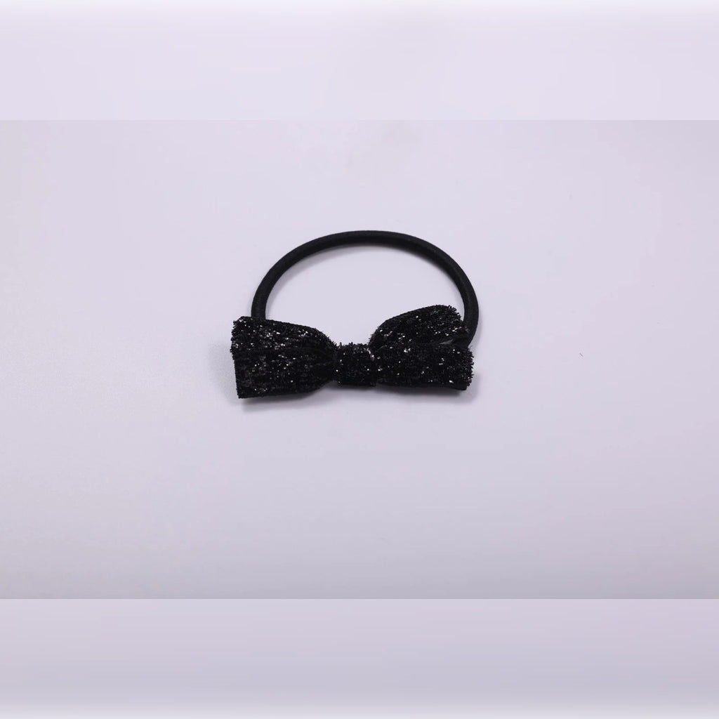 Shimmer Bow Hair Tie | Vybe Global Store - Image 4