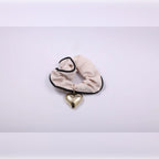 Puffy Heart Charm Scrunchie | Vybe Global Store - Image 4