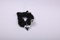 Puffy Heart Charm Scrunchie