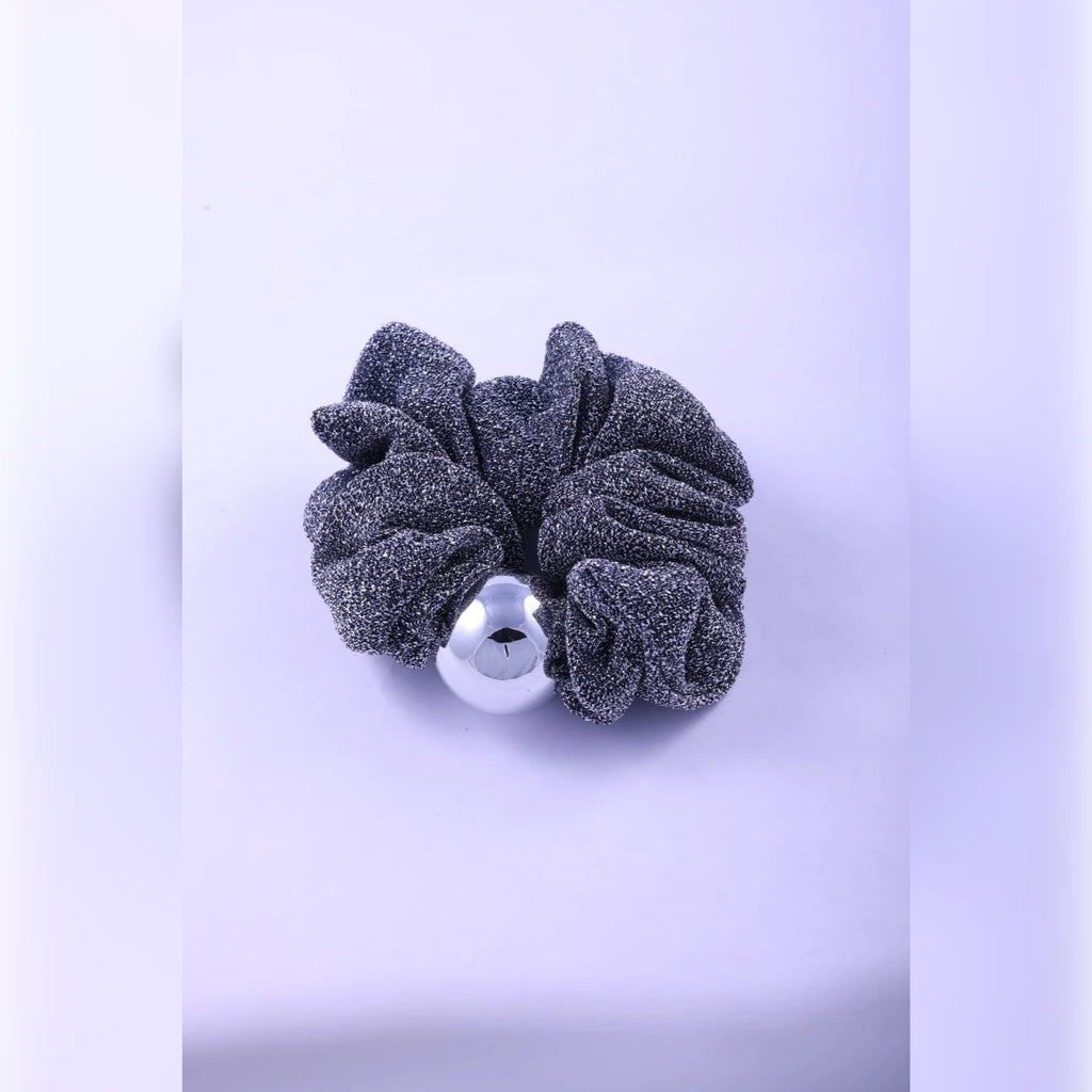 Metallic Shimmer Scrunchie | Vybe Global Store - Image 8