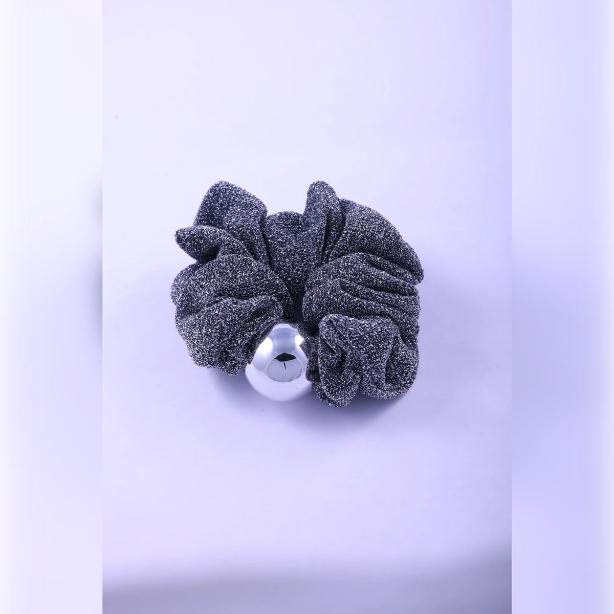 Metallic Shimmer Scrunchie | Vybe Global Store - Image 8