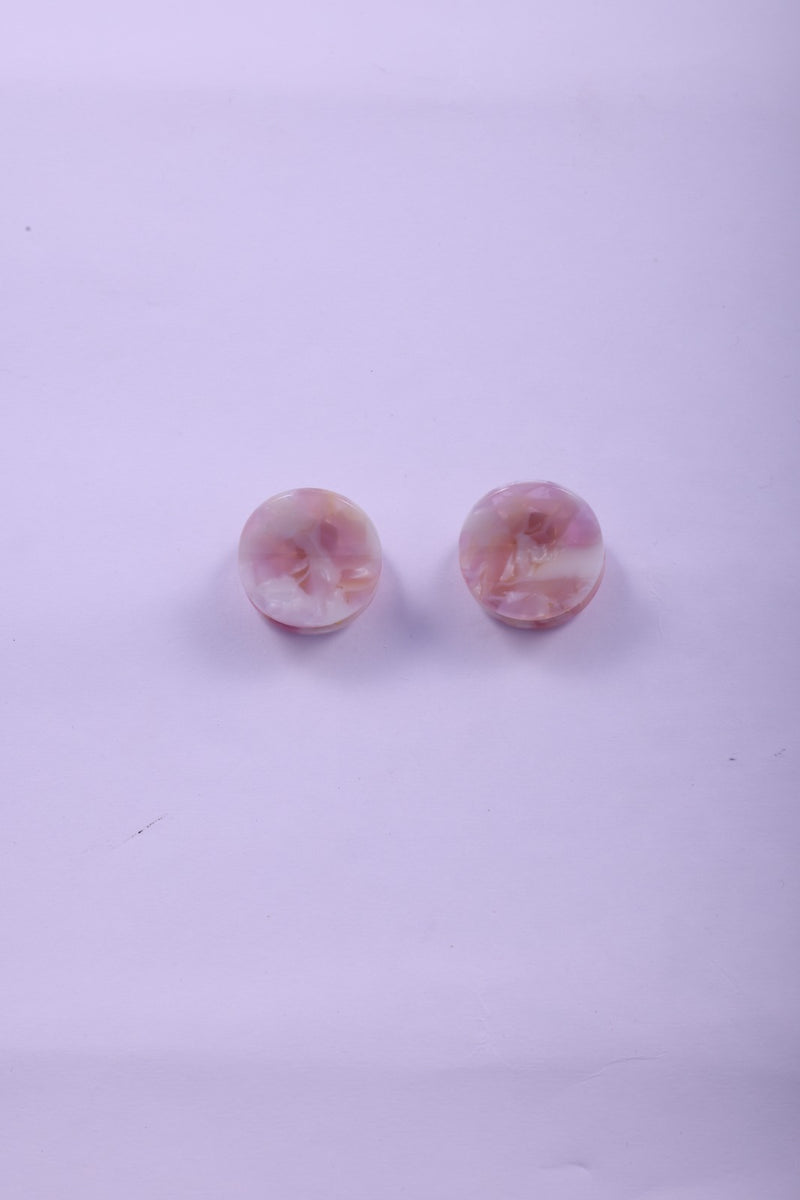 Circle Acetate Hair Claw Clips