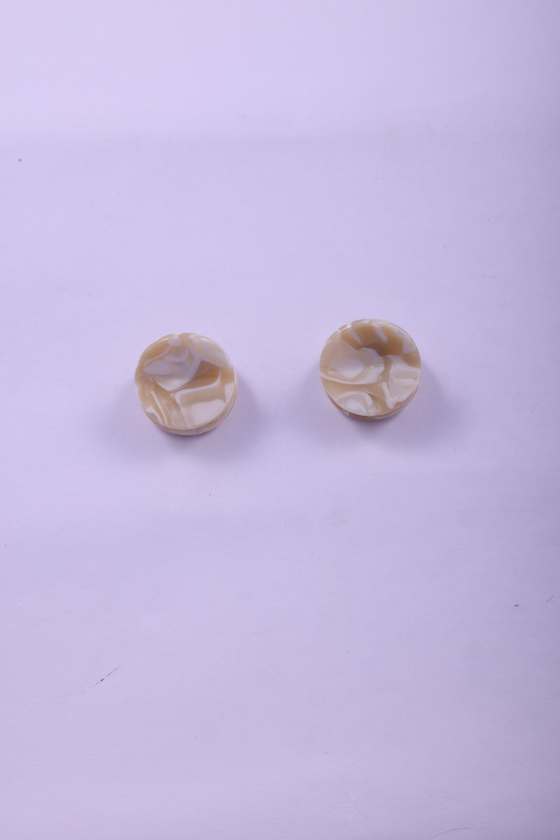 Circle Acetate Hair Claw Clips